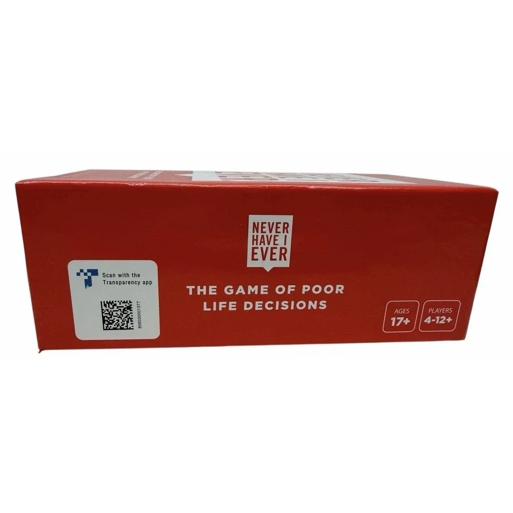 Never Have I Ever Party Card Game Complete 17+‎ Complete In Box